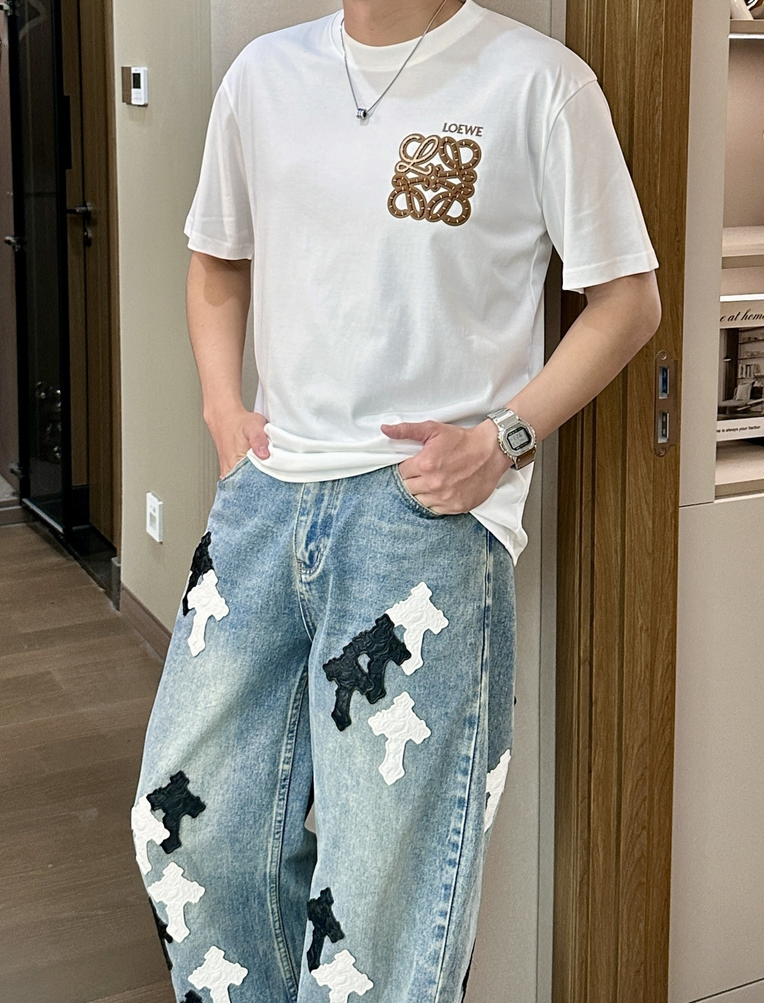 Loewe 官网同款 官网同款 官网同款⚠️重磅推荐！2026ss夏装新品 专柜在售 最新系列图案log