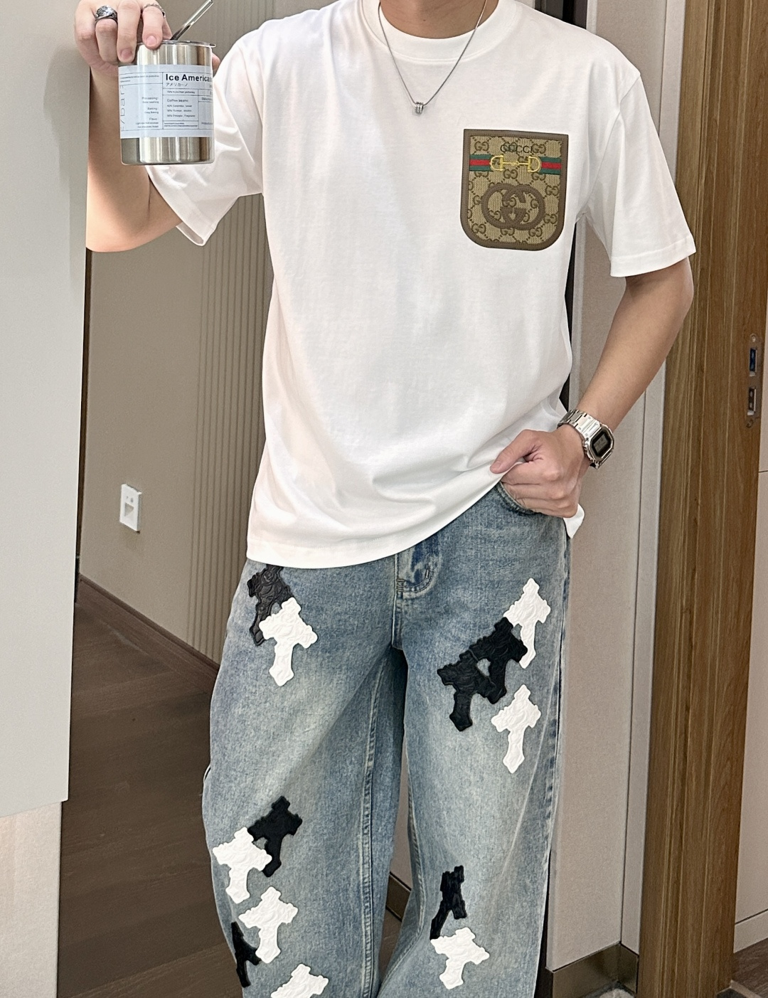 Gucc 官网同款 官网同款 官网同款⚠️重磅推荐！2026ss夏装新品 专柜在售 最新系列图案logo