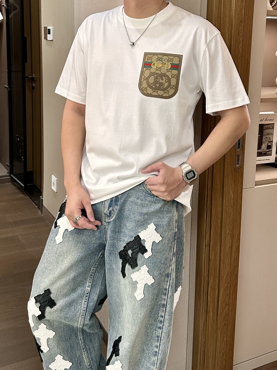 Gucc 官网同款 官网同款 官网同款⚠️重磅推荐！2026ss夏装新品 专柜在售 最新系列图案logo