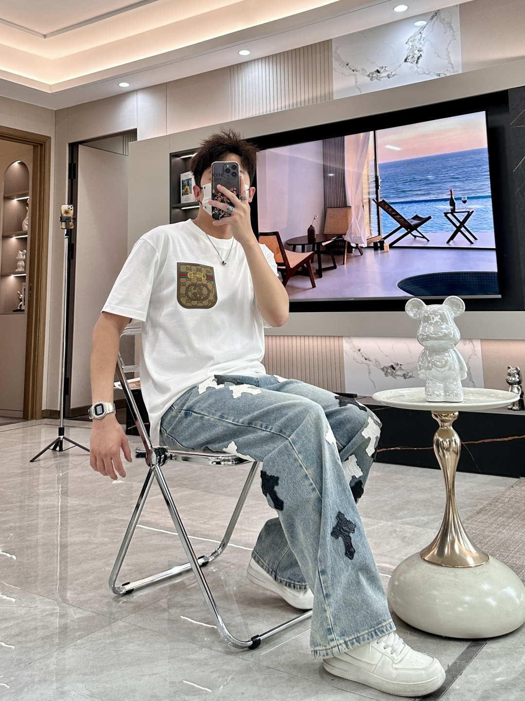 Gucc 官网同款 官网同款 官网同款⚠️重磅推荐！2026ss夏装新品 专柜在售 最新系列图案logo