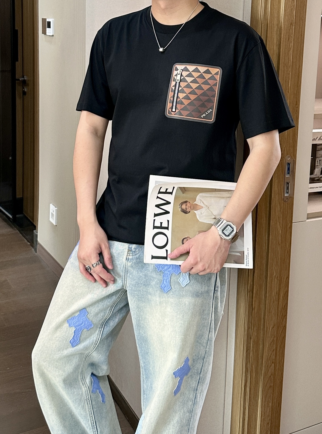 Prad 官网同款 官网同款 官网同款⚠️重磅推荐！2026ss夏装新品 专柜在售 最新系列图案logo