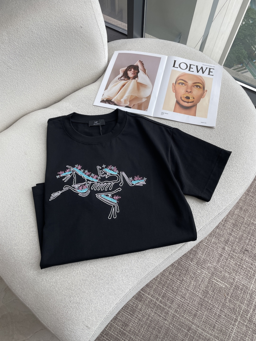 始祖🐦2026春夏款/官网同步面料采用重磅纯棉精梳棉面料，OS宽松版型，上身版型超正！日常百搭，衣橱必备