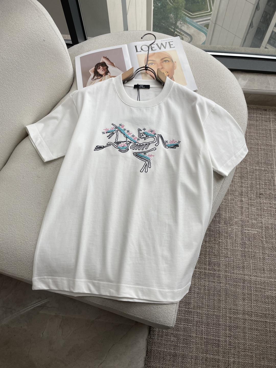 始祖🐦2026春夏款/官网同步面料采用重磅纯棉精梳棉面料，OS宽松版型，上身版型超正！日常百搭，衣橱必备