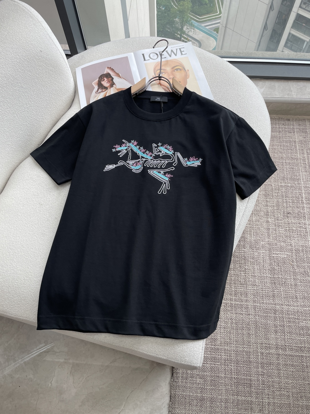 始祖🐦2026春夏款/官网同步面料采用重磅纯棉精梳棉面料，OS宽松版型，上身版型超正！日常百搭，衣橱必备