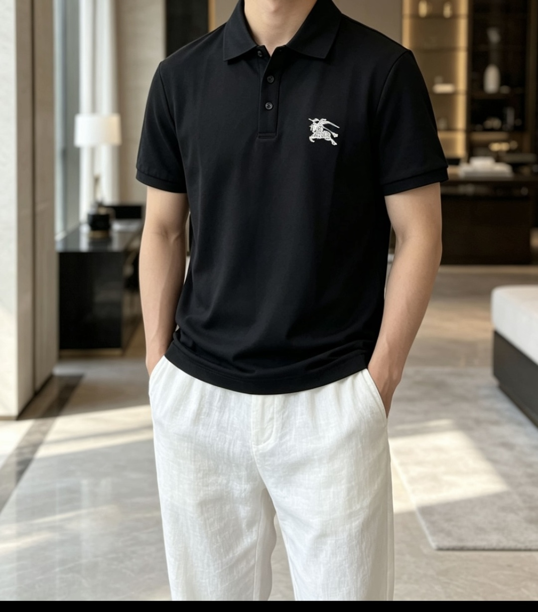 Bur 2026春夏 官网同步 熟男 轻熟男 最爱款式 经典大气百搭商务休闲Polo领T恤 采用进口双丝