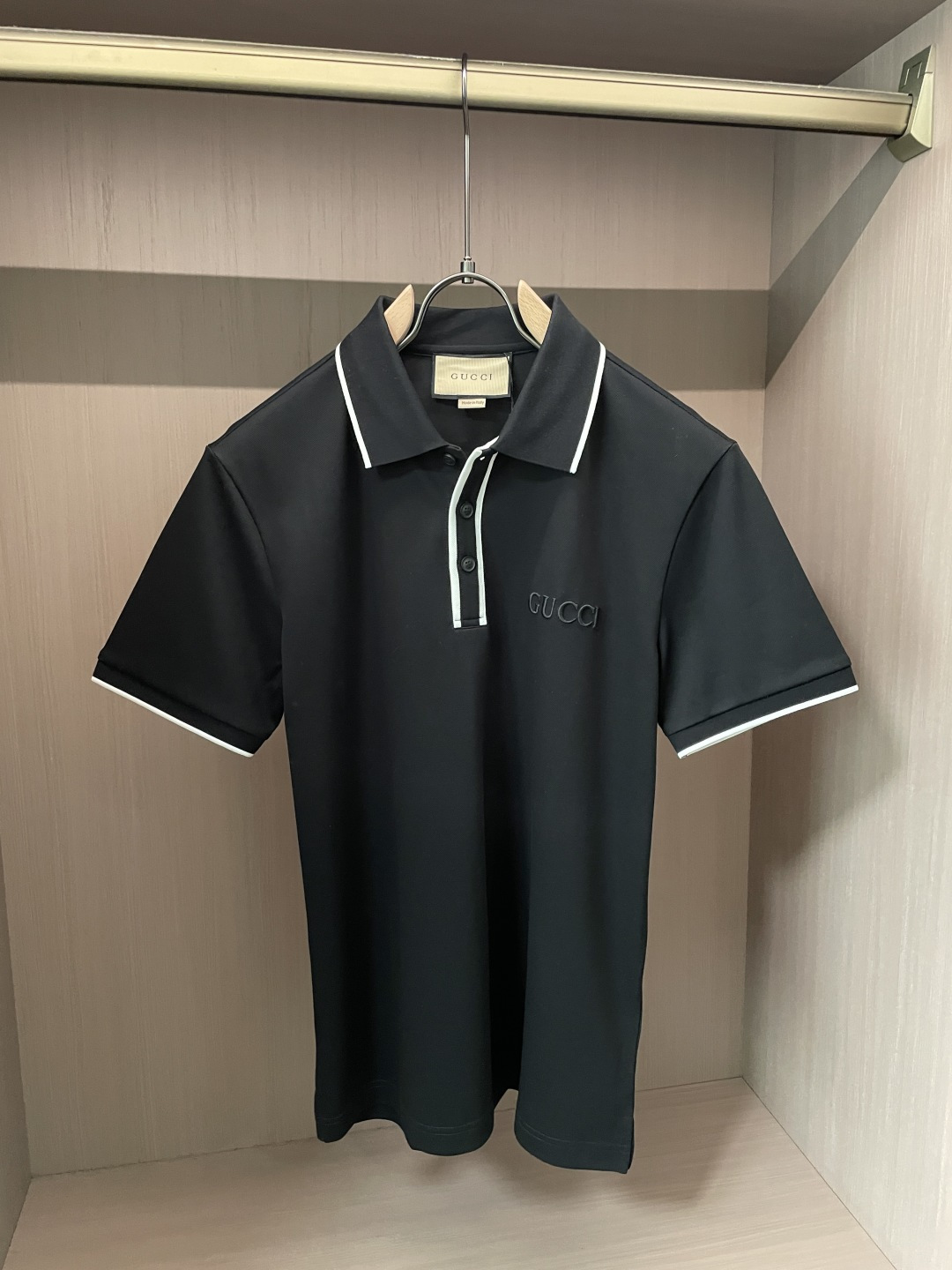 Gucc 2026春夏 官网同步 熟男 轻熟男 最爱款式 经典大气百搭商务休闲Polo领T恤 采用进口双