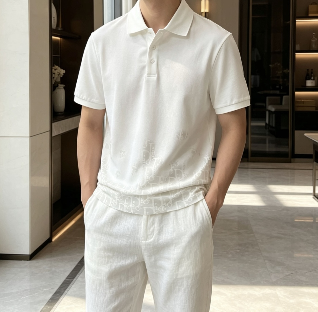 蒙口 2026春夏 官网同步 熟男 轻熟男 最爱款式 经典大气百搭商务休闲Polo领T恤 采用进口双丝光