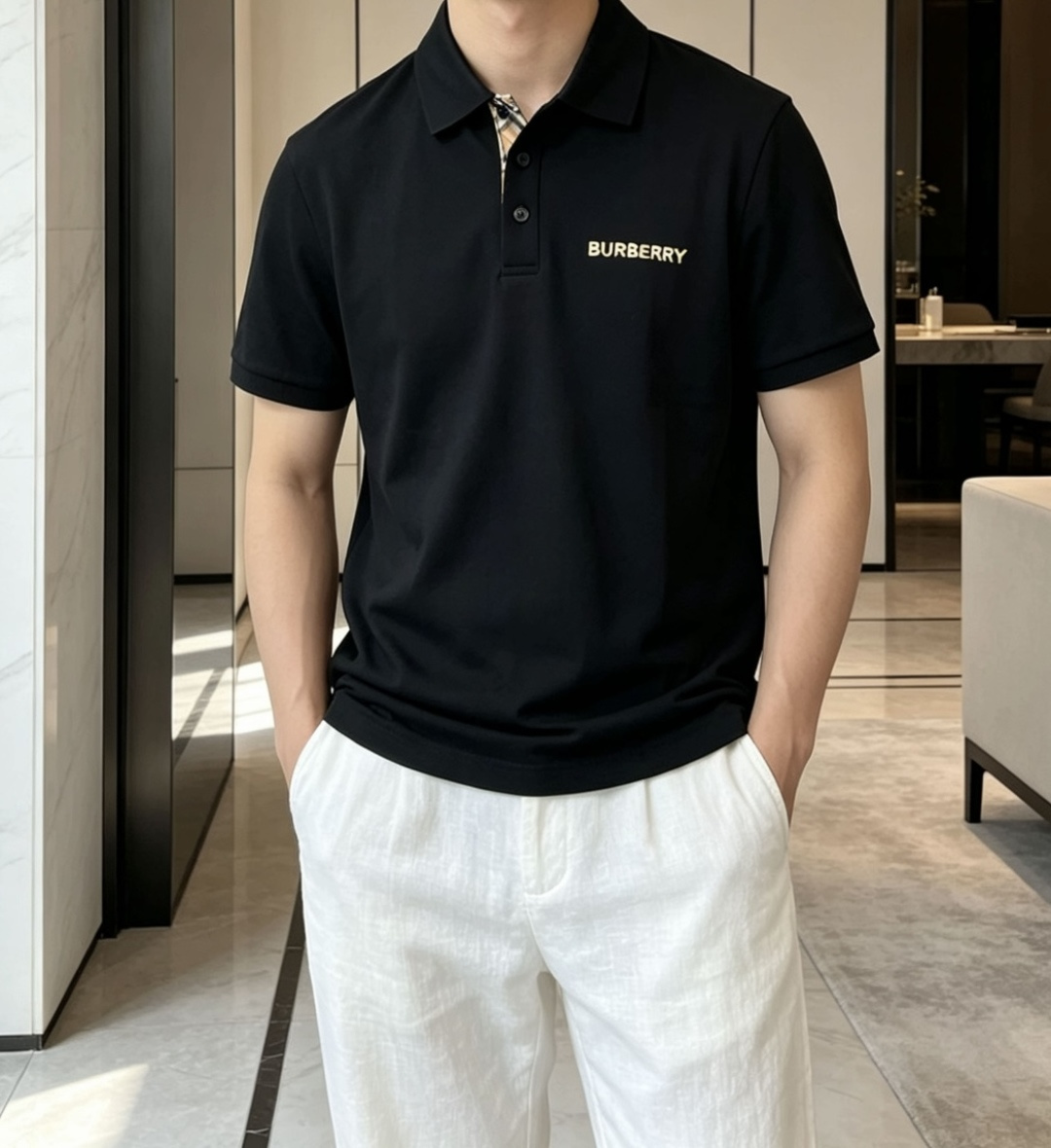 Bur 2026春夏 官网同步 熟男 轻熟男 最爱款式 经典大气百搭商务休闲Polo领T恤 采用进口双丝