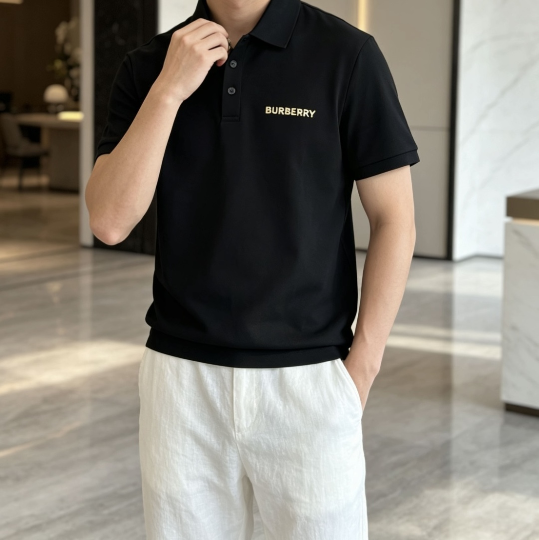 Bur 2026春夏 官网同步 熟男 轻熟男 最爱款式 经典大气百搭商务休闲Polo领T恤 采用进口双丝