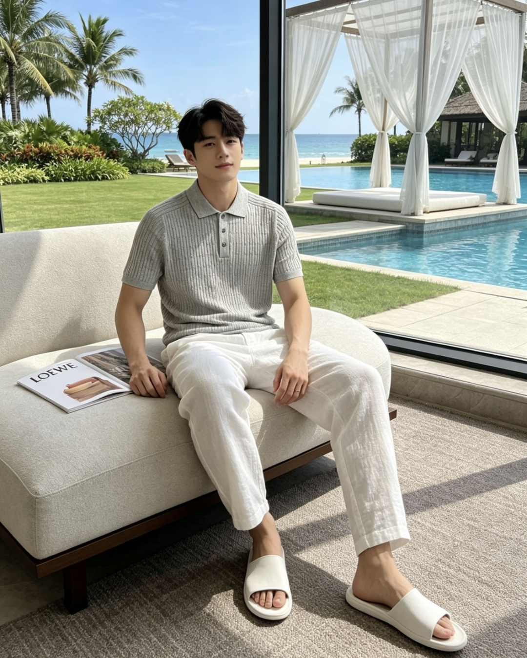 NO:836998,DG 2026ss new summer men’s knitted lapel short-sleeved shirt!  Exclusive first release. It is woven with ultra-fine fiber and high-elastic Yilite yarn. The texture and texture are super soft, very light and soft, and the hand feels extremely delicate and silky. The finer the yarn, the harder it is to work, and it is very time-consuming and material-consuming. It is a super rare product. The particularity of the fabric of each piece of clothing makes it silky soft and smooth. The unique embroidery pattern on the chest, you can feel its softness and smoothness when it comes into contact with the skin!  The overall design is simple and elegant, continuing the classic, calm and elegant classic color scheme, naturally exuding casual elegance. Size m-xxxl,, T-shirt,19860909DG 2026ss夏季新品男士针织翻领短袖衫！独家首发 采用纤维超细与高弹的伊力特纱线织造而成,质感与纹理都是超级的柔和,非常的轻薄柔软,手感极其的细腻丝滑,纱线越细做工就越难,并且非常的耗时耗料,超级难得一见的佳品,每件衣服的面料的特殊性使它具有丝般的柔软和润滑,胸前独特刺绣图案,与肌肤接触就能感觉到它的柔软和爽滑！整体简洁、大气,延续经典,沉稳大气的经典配色,自然散发出的休闲儒雅 尺码m-xxxl,,T-shirt,,Men's clothing
