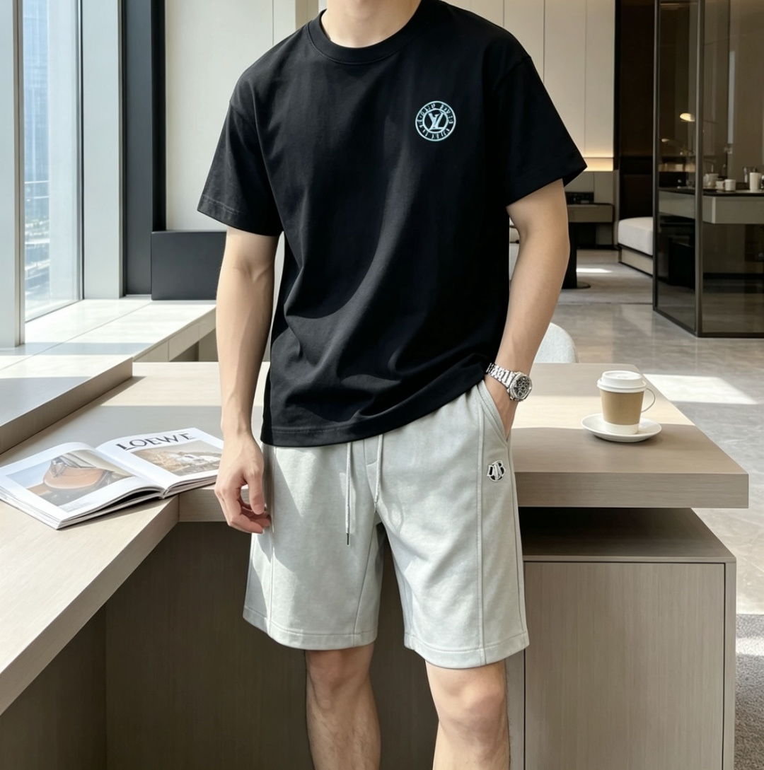 . Lv 2026春夏款/官网同步 面料采用重磅纯棉精梳棉面料,OS宽松版型,上身版型超正!日常百搭,衣橱必备单品! . Lv 2026春夏款/官网同步 面料采用重磅纯棉精梳棉面料,OS宽松版型,上身版型超正!日常百搭,衣橱必备单品!