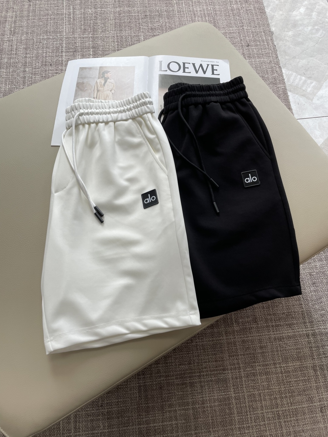 alo 重磅推荐！2026ss夏装新品 专柜在售 最新系列图案logo短裤 必须人手一件的节奏！进口顶极