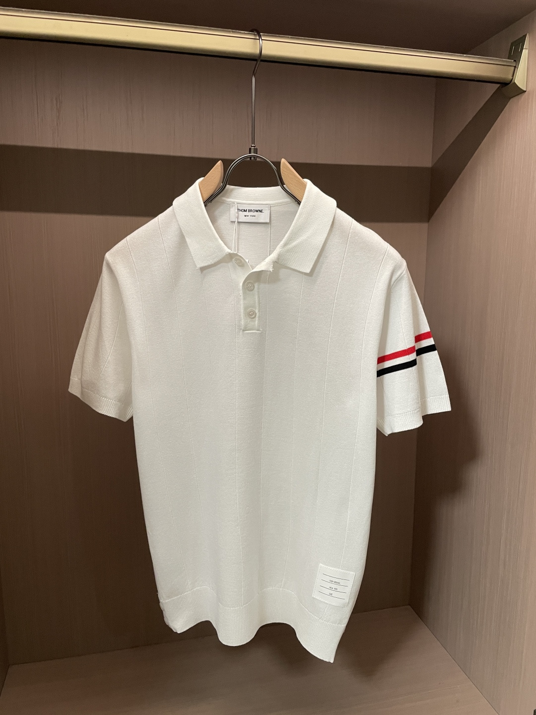 TB 2026ss夏季新品男士针织翻领短袖衫！独家首发 采用纤维超细与高弹的伊力特纱线织造而成，质感与纹