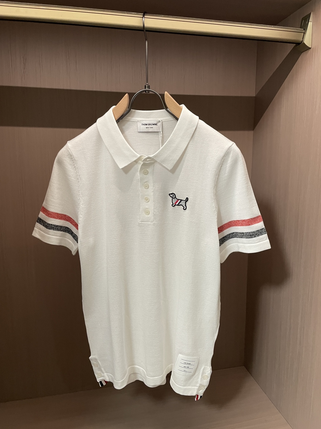 TB 2026ss夏季新品男士针织翻领短袖衫！独家首发 采用纤维超细与高弹的伊力特纱线织造而成，质感与纹