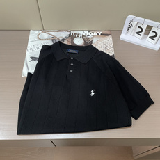拉夫劳伦 2026ss夏季新品男士针织翻领短袖衫!独家首发 采用纤维超细与高弹的伊力特纱线织造而成,质感 拉夫劳伦 2026ss夏季新品男士针织翻领短袖衫!独家首发 采用纤维超细与高弹的伊力特纱线织造而成,质感