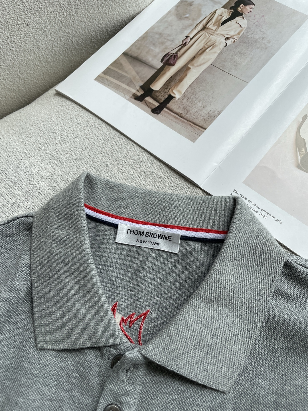 Thom Browne 经典四道杠Polo衫｜不费力的高级感真正的优雅，从不需要刻意张扬。这件Thom 
