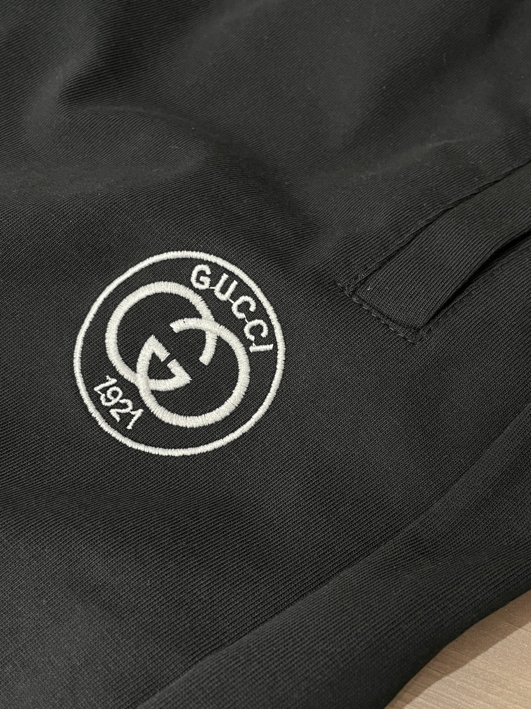 Gucc 圆领短袖短裤套装 半袖套装顶级版本贸易公司渠道订单，海外精品独家限定发售，经典即永恒，入手绝对