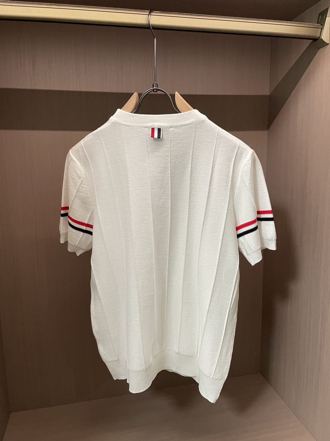 TB 2026ss夏季新品男士针织圆领短袖衫！独家首发 采用纤维超细与高弹的伊力特纱线织造而成，质感与纹