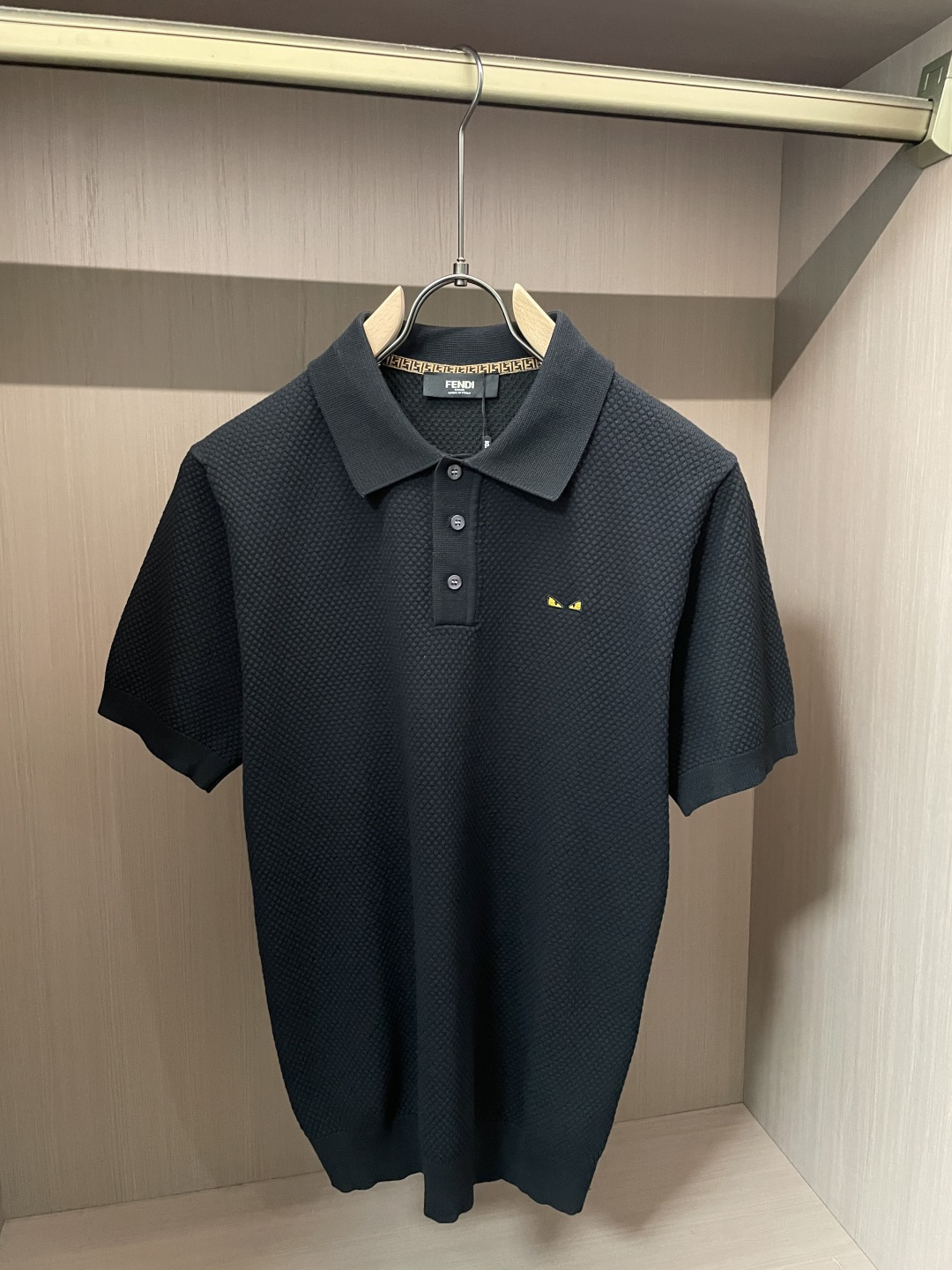 FD 2026ss夏季新品男士针织翻领短袖衫！独家首发 采用纤维超细与高弹的伊力特纱线织造而成，质感与纹