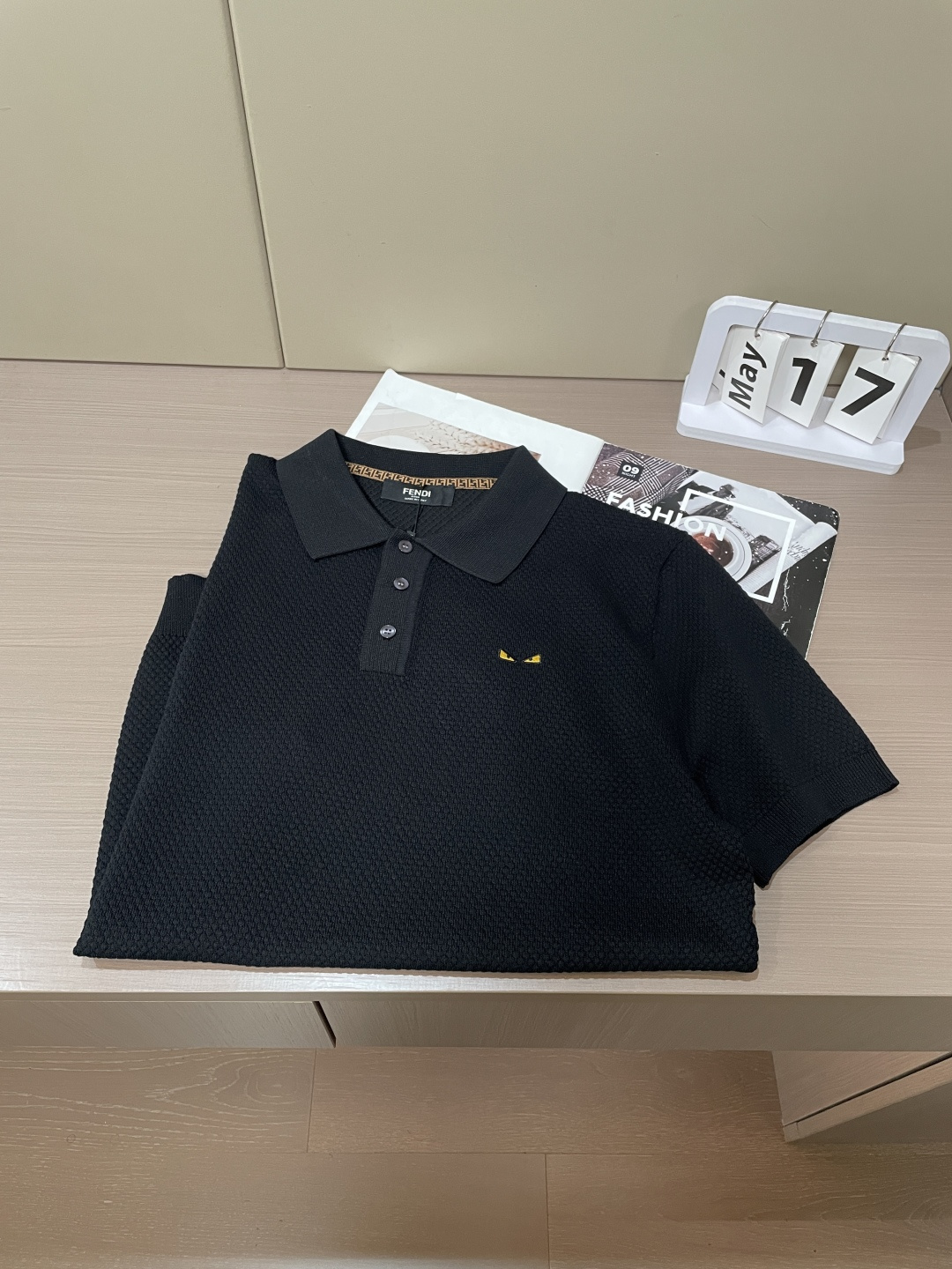 FD 2026ss夏季新品男士针织翻领短袖衫！独家首发 采用纤维超细与高弹的伊力特纱线织造而成，质感与纹