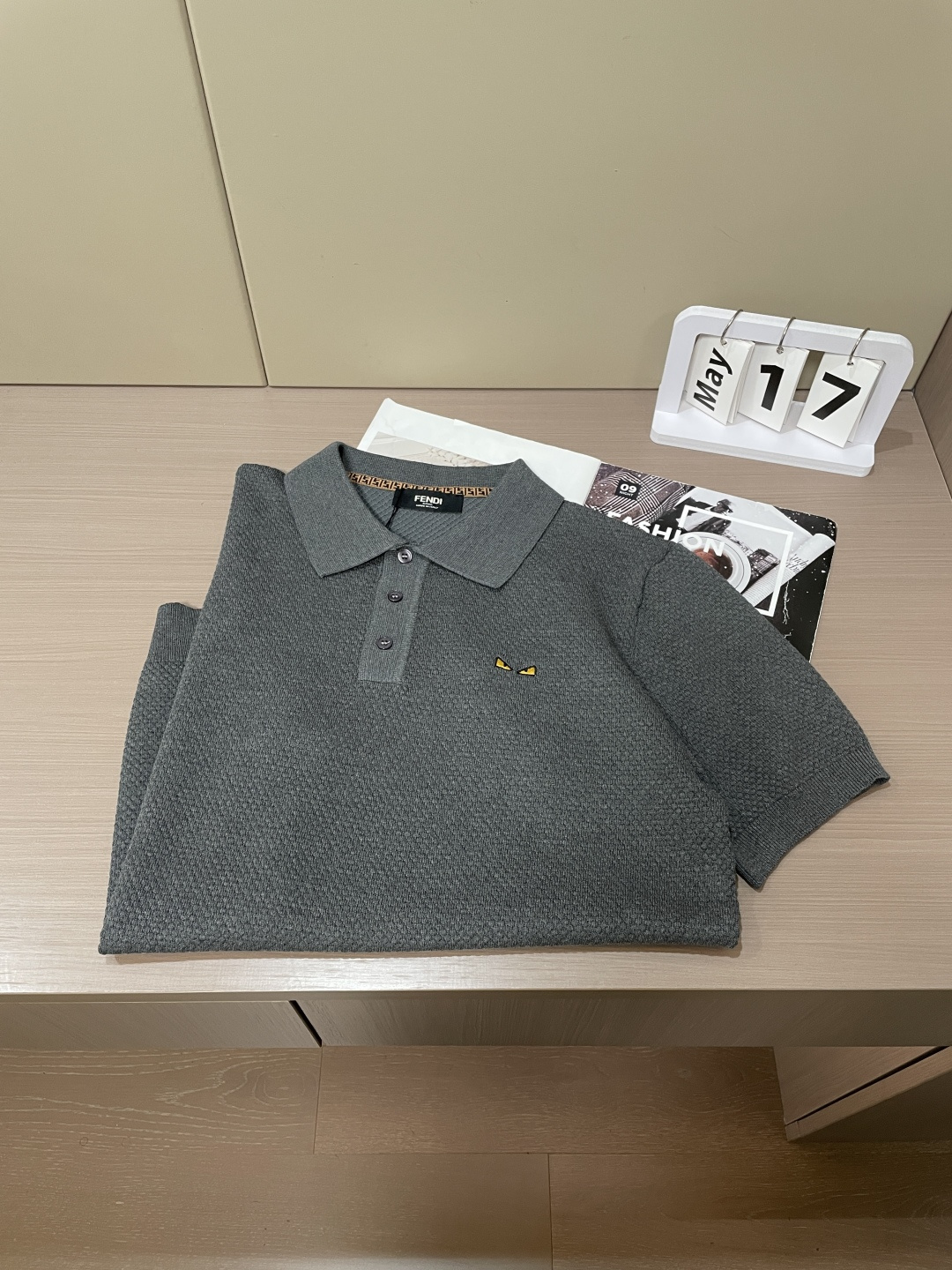 FD 2026ss夏季新品男士针织翻领短袖衫！独家首发 采用纤维超细与高弹的伊力特纱线织造而成，质感与纹