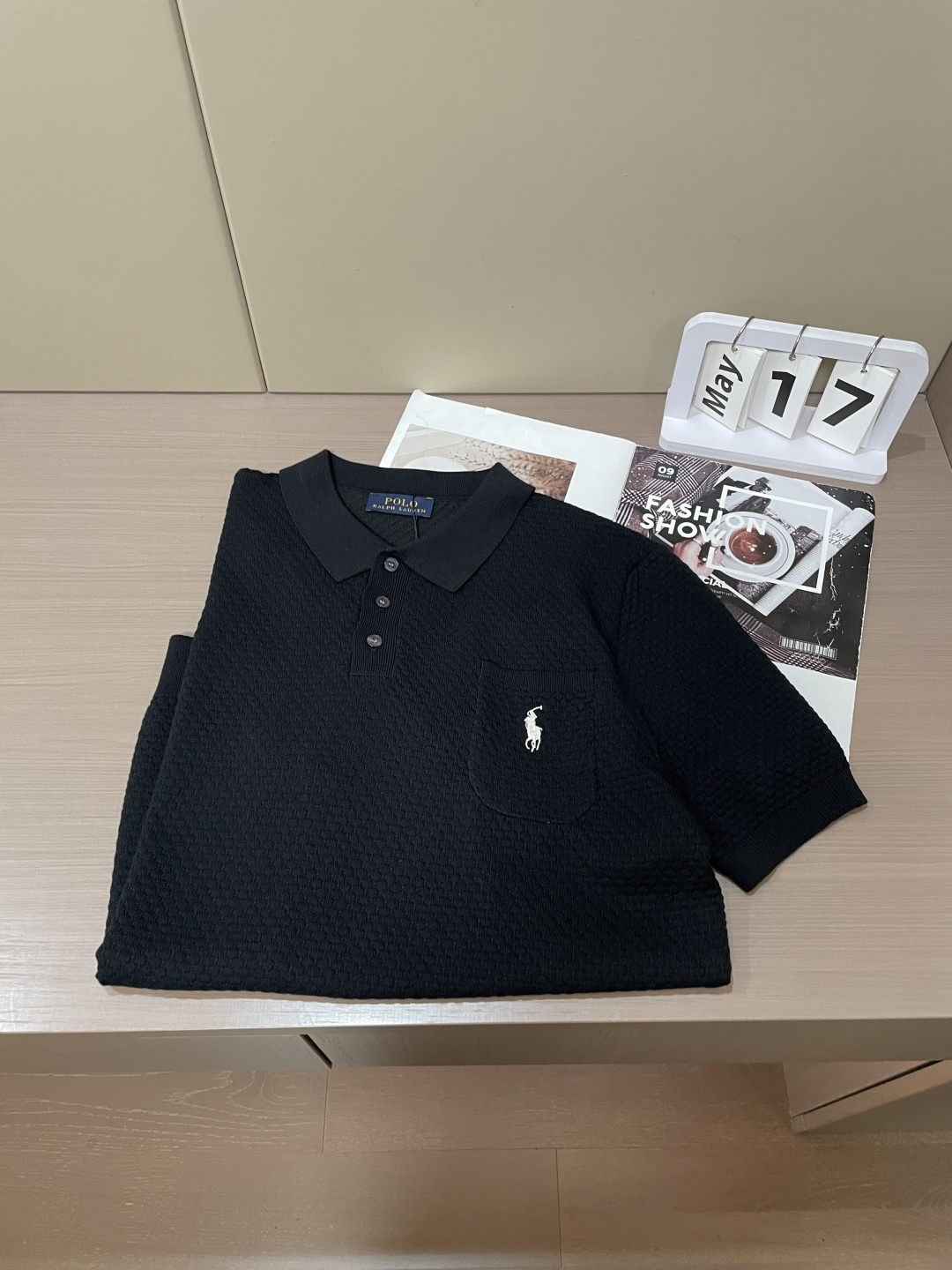 拉夫劳伦 2026ss夏季新品男士针织翻领短袖衫！独家首发 采用纤维超细与高弹的伊力特纱线织造而成，质感