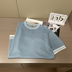 Bur 2026ss夏季新品男士针织圆领短袖衫!独家首发 采用纤维超细与高弹的伊力特纱线织造而成,质感与 Bur 2026ss夏季新品男士针织圆领短袖衫!独家首发 采用纤维超细与高弹的伊力特纱线织造而成,质感与