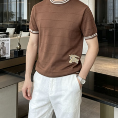 Bur 2026ss夏季新品男士针织圆领短袖衫!独家首发 采用纤维超细与高弹的伊力特纱线织造而成,质感与 Bur 2026ss夏季新品男士针织圆领短袖衫!独家首发 采用纤维超细与高弹的伊力特纱线织造而成,质感与