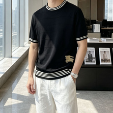 Bur 2026ss夏季新品男士针织圆领短袖衫!独家首发 采用纤维超细与高弹的伊力特纱线织造而成,质感与 Bur 2026ss夏季新品男士针织圆领短袖衫!独家首发 采用纤维超细与高弹的伊力特纱线织造而成,质感与