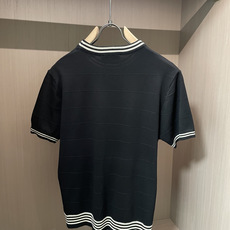 Bur 2026ss夏季新品男士针织圆领短袖衫!独家首发 采用纤维超细与高弹的伊力特纱线织造而成,质感与 Bur 2026ss夏季新品男士针织圆领短袖衫!独家首发 采用纤维超细与高弹的伊力特纱线织造而成,质感与