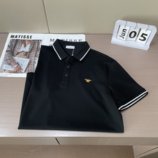 D奥小金蜂刺绣Polo衫|轻奢男士通勤刚需款自带高级质感的珠地棉面料,透气不闷汗,春夏日常、通勤出差都能 D奥小金蜂刺绣Polo衫|轻奢男士通勤刚需款自带高级质感的珠地棉面料,透气不闷汗,春夏日常、通勤出差都能