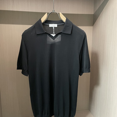 BC26SS春夏新款顶级桑蚕丝天丝混纺针织翻领短Tee,男士轻奢老钱风休闲纯色针织短袖Polo衫!贸易公 BC26SS春夏新款顶级桑蚕丝天丝混纺针织翻领短Tee,男士轻奢老钱风休闲纯色针织短袖Polo衫!贸易公