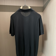 BC26SS春夏新款顶级桑蚕丝天丝混纺针织翻领短Tee,男士轻奢老钱风休闲纯色针织短袖Polo衫!贸易公 BC26SS春夏新款顶级桑蚕丝天丝混纺针织翻领短Tee,男士轻奢老钱风休闲纯色针织短袖Polo衫!贸易公
