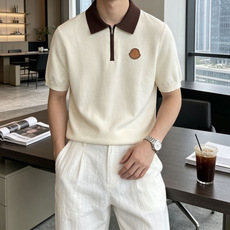 蒙口 2026ss夏季新品男士针织翻领短袖衫!独家首发 采用纤维超细与高弹的伊力特纱线织造而成,质感与纹 蒙口 2026ss夏季新品男士针织翻领短袖衫!独家首发 采用纤维超细与高弹的伊力特纱线织造而成,质感与纹