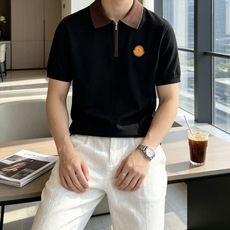 蒙口 2026ss夏季新品男士针织翻领短袖衫!独家首发 采用纤维超细与高弹的伊力特纱线织造而成,质感与纹 蒙口 2026ss夏季新品男士针织翻领短袖衫!独家首发 采用纤维超细与高弹的伊力特纱线织造而成,质感与纹