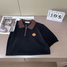 蒙口 2026ss夏季新品男士针织翻领短袖衫!独家首发 采用纤维超细与高弹的伊力特纱线织造而成,质感与纹 蒙口 2026ss夏季新品男士针织翻领短袖衫!独家首发 采用纤维超细与高弹的伊力特纱线织造而成,质感与纹