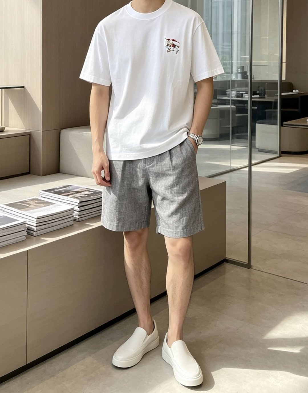 Bur 经典战马刺绣小标T恤,黑白双色刚需款。 精致彩色骑士战马刺绣,低调英伦轻奢质感,重磅纯棉软糯有型,版型宽松不挑身 Bur 经典战马刺绣小标T恤,黑白双色刚需款。 精致彩色骑士战马刺绣,低调英伦轻奢质感,重磅纯棉软糯有型,版型宽松不挑身