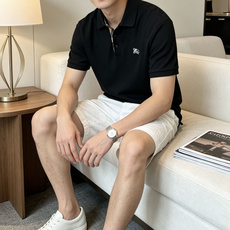 Bur 2026春夏 官网同步 熟男 轻熟男 最爱款式 经典大气百搭商务休闲Polo领T恤 采用进口双丝光珠地棉面料 舒 Bur 2026春夏 官网同步 熟男 轻熟男 最爱款式 经典大气百搭商务休闲Polo领T恤 采用进口双丝光珠地棉面料 舒