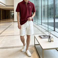 Bur 2026春夏 官网同步 熟男 轻熟男 最爱款式 经典大气百搭商务休闲Polo领T恤 采用进口双丝光珠地棉面料 舒 Bur 2026春夏 官网同步 熟男 轻熟男 最爱款式 经典大气百搭商务休闲Polo领T恤 采用进口双丝光珠地棉面料 舒