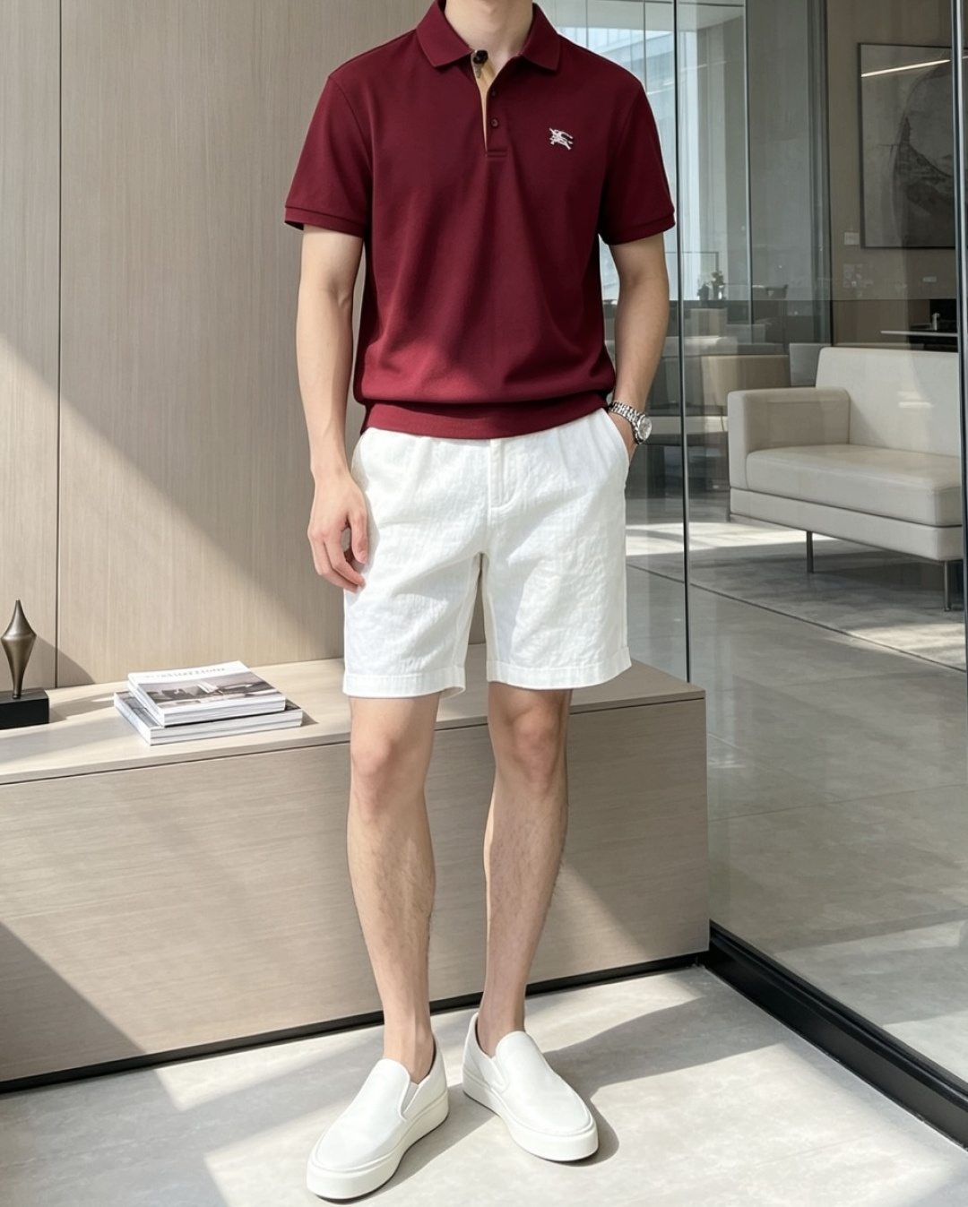 Bur 2026春夏 官网同步 熟男 轻熟男 最爱款式 经典大气百搭商务休闲Polo领T恤 采用进口双丝光珠地棉面料 舒