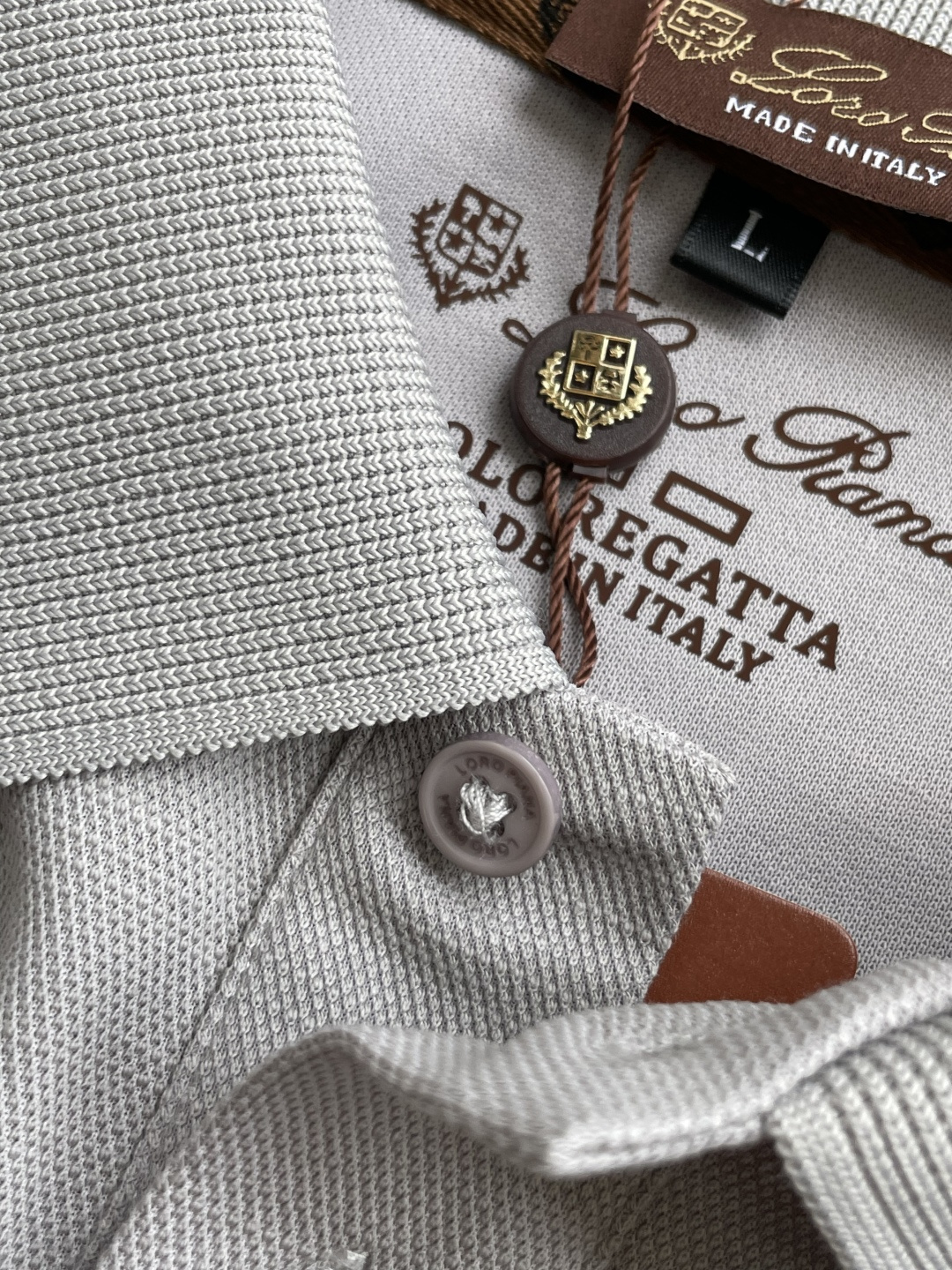 Loro piana 春夏 官网同步 熟男 轻熟男 最爱款式 经典大气百搭商务休闲Polo领T恤 采用进口双丝光珠地棉面
