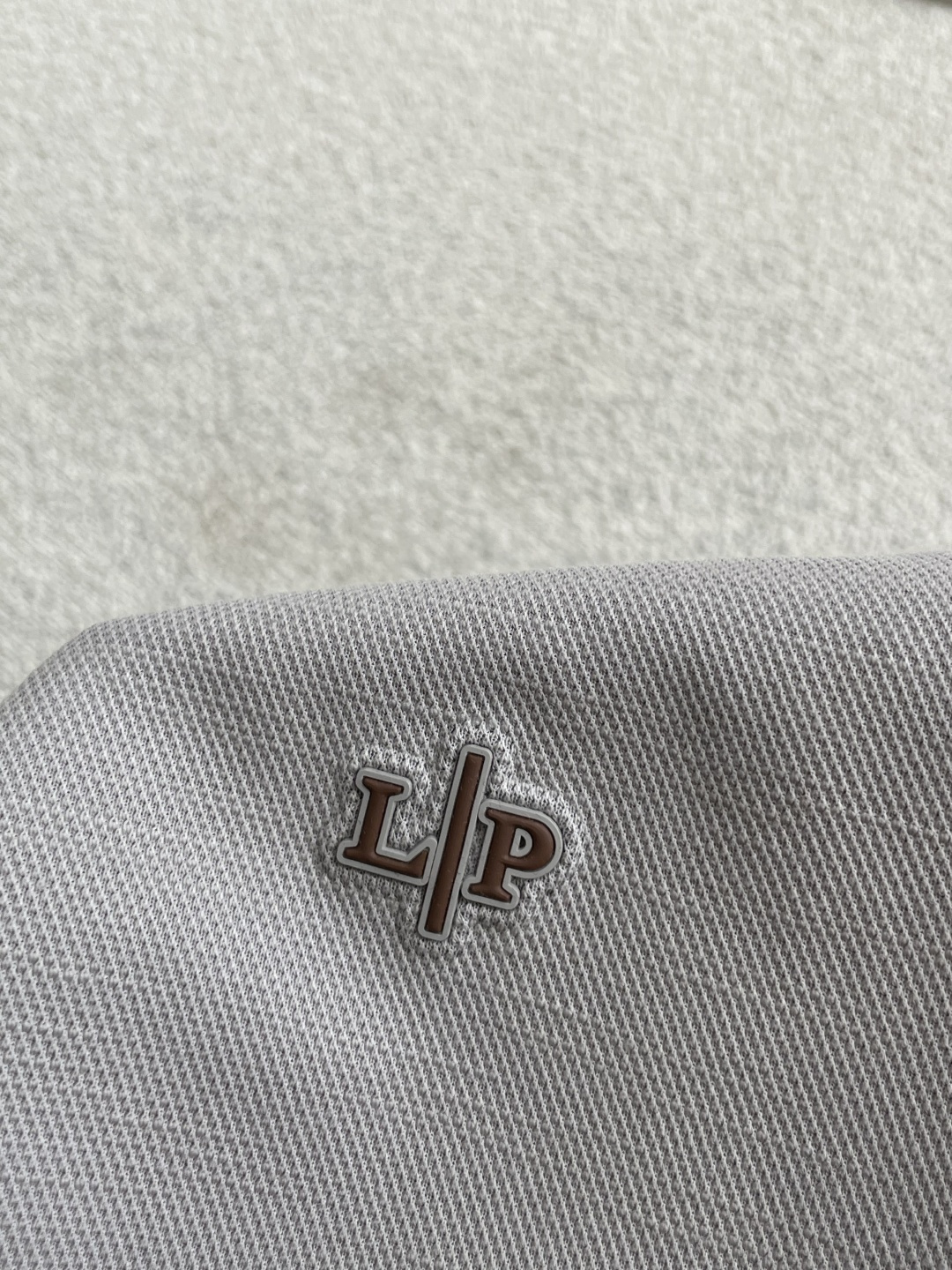 Loro piana 春夏 官网同步 熟男 轻熟男 最爱款式 经典大气百搭商务休闲Polo领T恤 采用进口双丝光珠地棉面