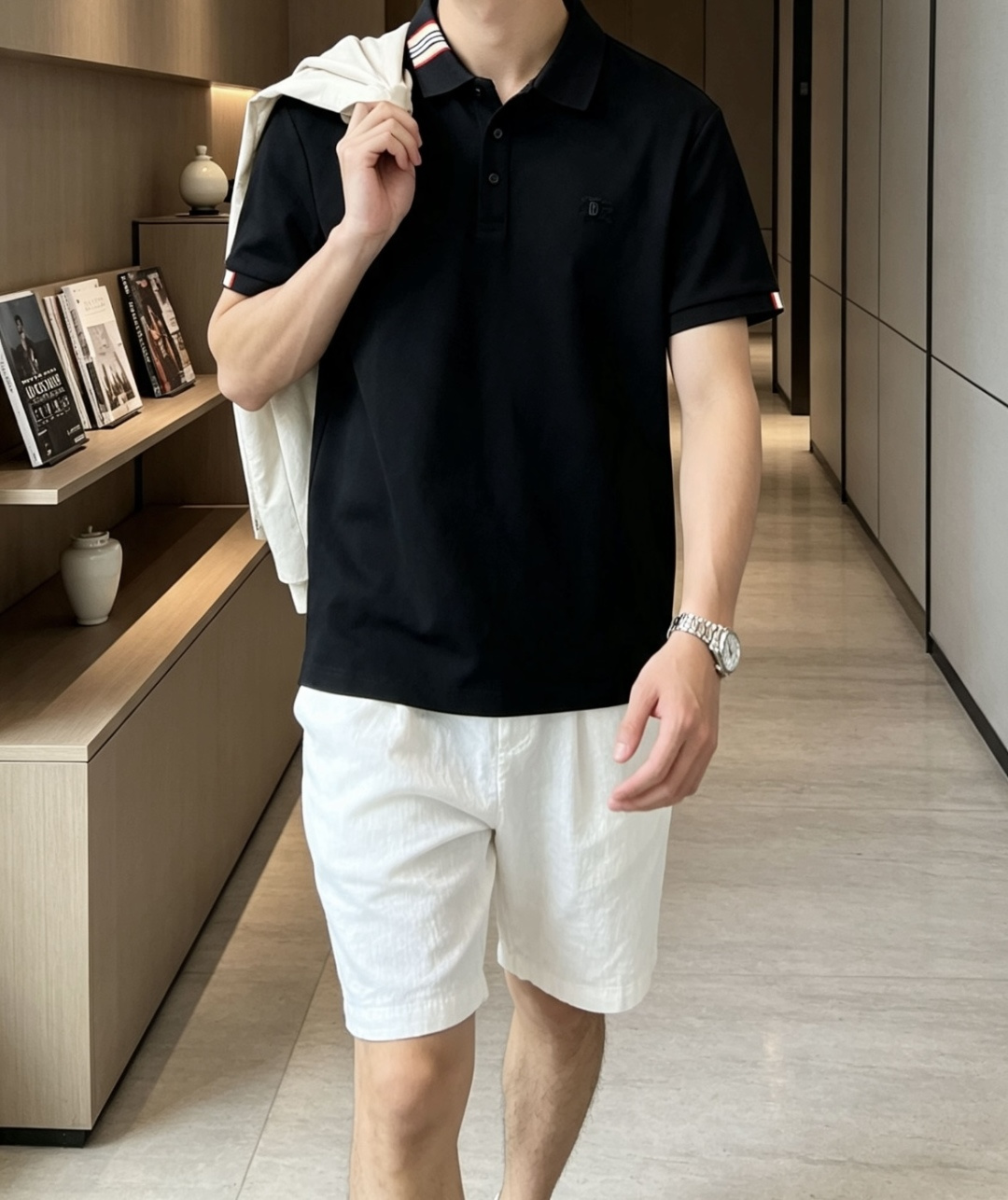 Bur 2026春夏 官网同步 熟男 轻熟男 最爱款式 经典大气百搭商务休闲Polo领T恤 采用进口双丝光珠地棉面料 舒