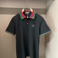 Gucc 2026春夏 官网同步 熟男 轻熟男 最爱款式 经典大气百搭商务休闲Polo领T恤 采用进口双丝光珠地棉面料 Gucc 2026春夏 官网同步 熟男 轻熟男 最爱款式 经典大气百搭商务休闲Polo领T恤 采用进口双丝光珠地棉面料