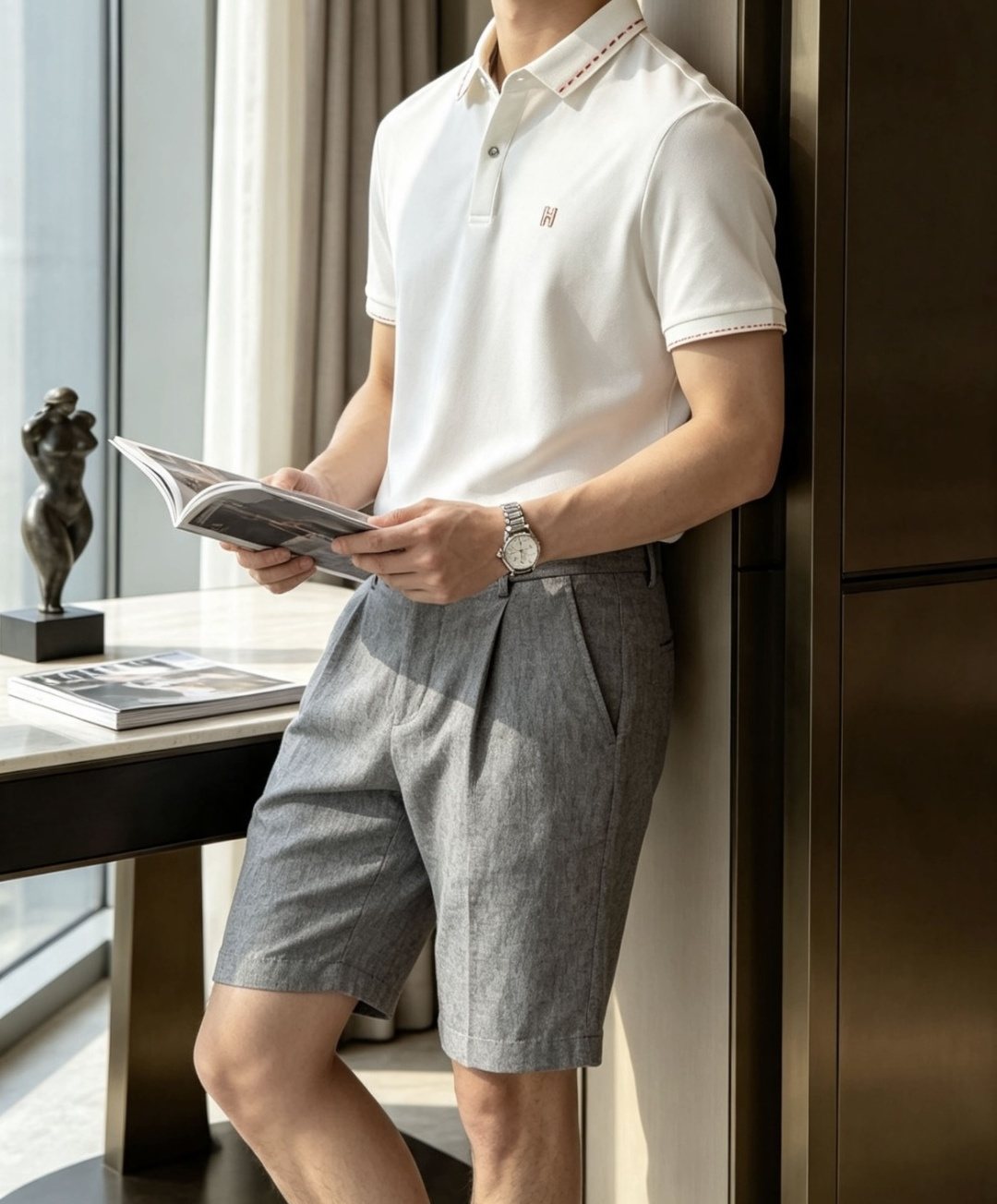 爱🐎仕 2026春夏 官网同步 熟男 轻熟男 最爱款式 经典大气百搭商务休闲Polo领T恤 采用进口双丝光珠地棉面料 舒