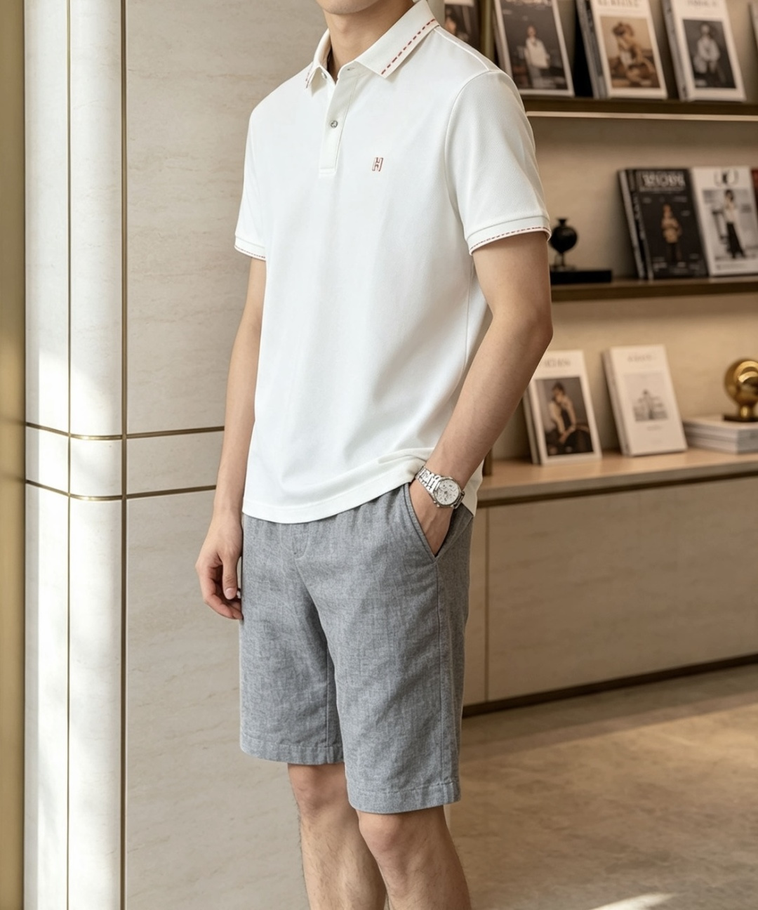 爱🐎仕 2026春夏 官网同步 熟男 轻熟男 最爱款式 经典大气百搭商务休闲Polo领T恤 采用进口双丝光珠地棉面料 舒
