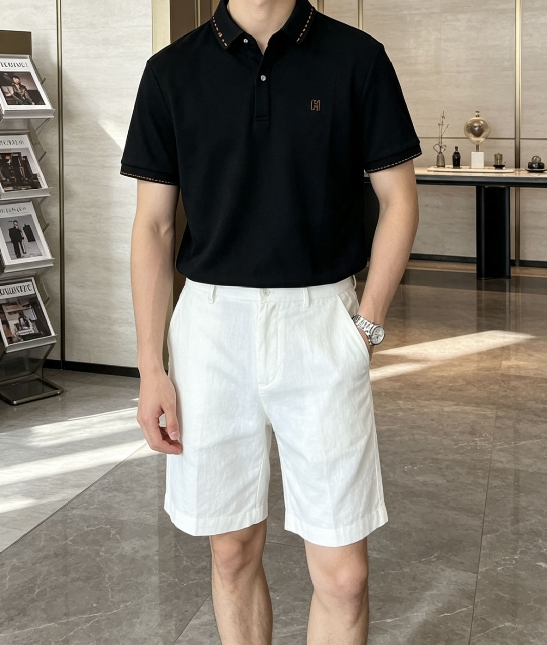 爱🐎仕 2026春夏 官网同步 熟男 轻熟男 最爱款式 经典大气百搭商务休闲Polo领T恤 采用进口双丝光珠地棉面料 舒