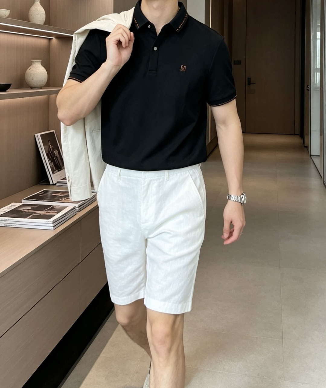 爱🐎仕 2026春夏 官网同步 熟男 轻熟男 最爱款式 经典大气百搭商务休闲Polo领T恤 采用进口双丝光珠地棉面料 舒