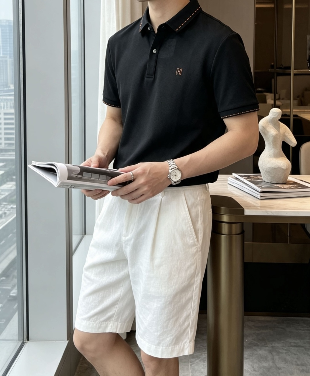 爱🐎仕 2026春夏 官网同步 熟男 轻熟男 最爱款式 经典大气百搭商务休闲Polo领T恤 采用进口双丝光珠地棉面料 舒