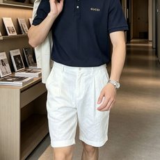 Gucc 2026春夏 官网同步 熟男 轻熟男 最爱款式 经典大气百搭商务休闲Polo领T恤 采用进口双丝光珠地棉面料 Gucc 2026春夏 官网同步 熟男 轻熟男 最爱款式 经典大气百搭商务休闲Polo领T恤 采用进口双丝光珠地棉面料